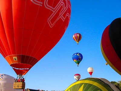 Ballonvaart over Brussel met champagne voor 1 persoon