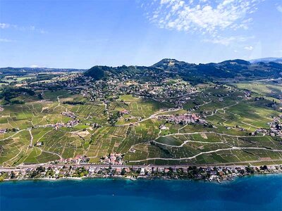 20-minütiger Panoramaflug im Hubschrauber für 2 Personen ab Lausanne