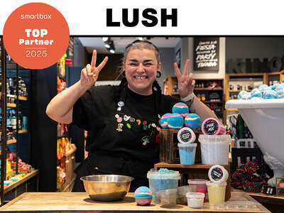Caja regalo LUSH: 1 taller para hacer una bomba de baño para 1 persona