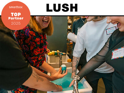 Caja regalo Party en tienda LUSH para 2 personas