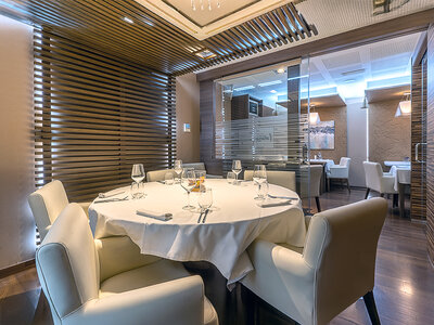 Restaurante Aflamas, en Barcelona: 1 menú de cocina creativa para 2 personas