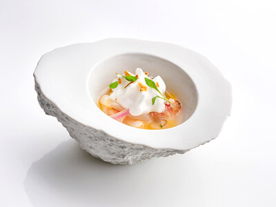 Caja Restaurante Volvoreta: 1 experiencia gastronómica para 2 con vistas al cielo madrileño