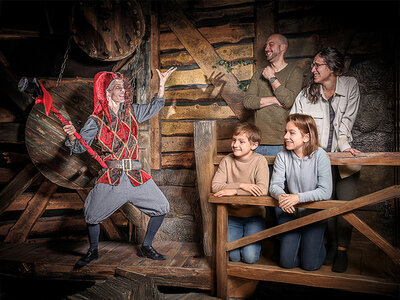 Geschenkbox Eintritt zum Berlin Dungeon für 2 Erwachsene und 2 Kinder