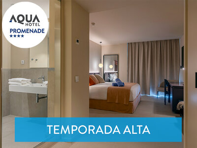 Caja regalo Sol, mar... ¡y Costa Brava!: 2 noches en AQUA Hotel Promenade & Spa 4*S para 2 personas