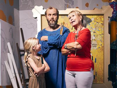 Geschenkbox Eintritt zu Madame Tussauds Wien für 2 Erwachsene und 1 Kind