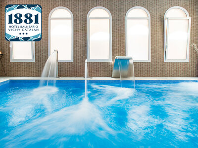 Caja regalo 1881 Hotel Balneario Vichy Catalan 3*: acceso de 50 minutos al circuito termal para 2 personas