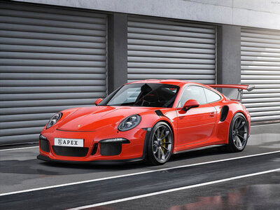 Boks Kør racerbil: 4 omgange i Porsche GT3 RS på Jyllandsringen