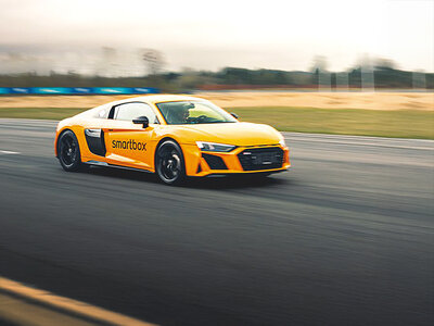 Kør racerbil: 3 omgange i Audi R8 på Ring Knutstorp