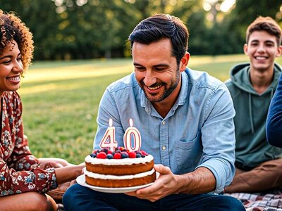 Caja regalo ¡Felicidades! 40 años