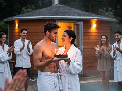 Caja regalo Cumpleaños en balneario para amantes de la relajación