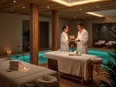 Coffret cadeau Anniversaire bien-être en duo : massage et accès à l'espace détente