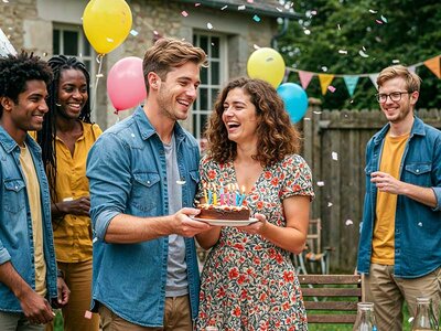 Coffret cadeau Joyeux anniversaire