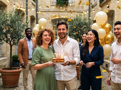 Coffret cadeau Joyeux anniversaire - Privilège