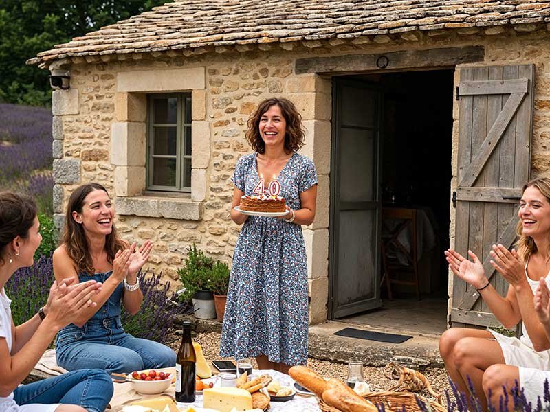 Joyeux anniversaire ! Pour femme 40 ans 