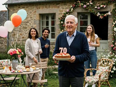 Coffret cadeau Joyeux anniversaire ! 70 ans