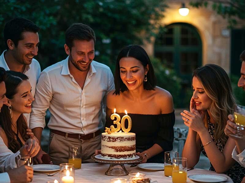 Joyeux anniversaire ! Pour femme 30 ans 