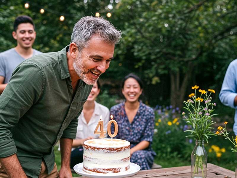 Joyeux anniversaire ! Pour les 40 ans d'un homme 