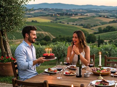 Cofanetto regalo Un compleanno gourmet: esclusiva cena per 2