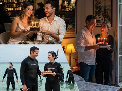 Cofanetto regalo Tanti auguri, sorellina! Soggiorni, cene, pause relax o avventure per 2