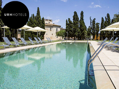 Caja regalo Hotel URH Molí del Mig 4*, en Girona: 1 noche con cena y acceso a spa