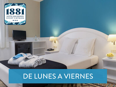 Caja regalo 1881 Hotel Balneario Vichy Catalan 3*: 2 noches, desayuno y cava de bienvenida
