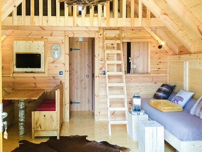 3 jours insolites en cabane avec accès au bain nordique et dégustation au château près de Bordeaux