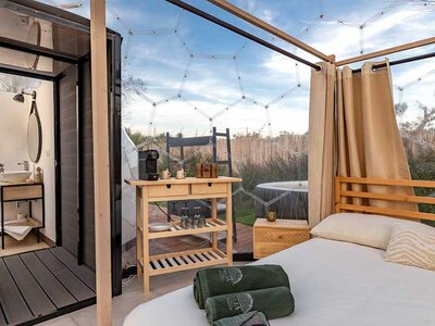 Luce di stelle e sapori di Puglia: 1 notte insolita in cupola geodetica a San Vito dei Normanni