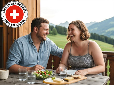 Coffret cadeau Parenthèse romantique en Suisse avec bien-être et plaisirs pour 2 personnes