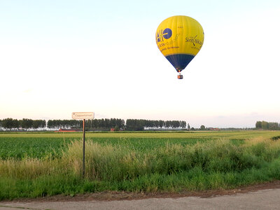 Oost-Vlaanderen van boven: ballonvaart met champagne voor 1 persoon