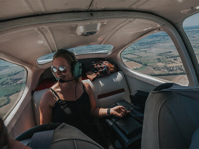 Panoramico volo in aereo a nord del Lago di Costanza per 2 persone