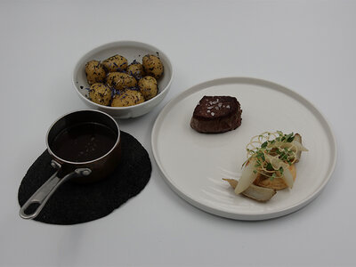 Gaveæske Smag på sæsonen: en hovedret i særklasse hos Restaurant Dauphine