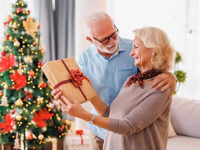 Cofanetto regalo Emozioni di Natale per mamma e papà