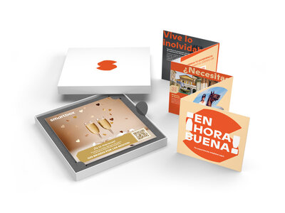 Caja ¡Un brindis por los novios!