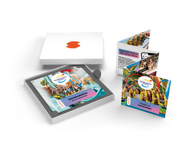 Caja 1 entrada de 1 día a PortAventura Park para 2 adultos y 2 niños