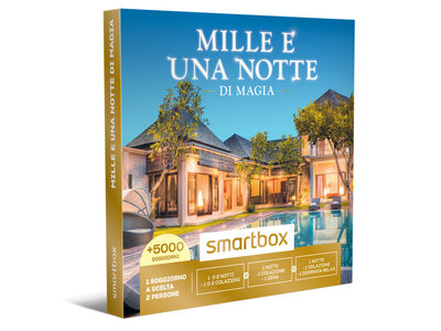 Coffret Smartbox 'Mille E Una Notte Di Meraviglia' Pour 2 Personnes - Valable Jusqu'à Mars 2026