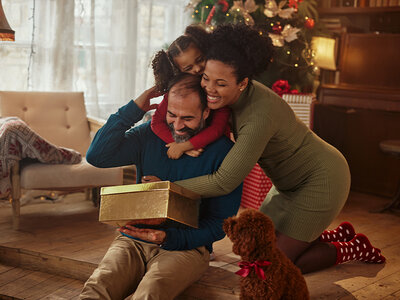 Coffret cadeau Joyeux Noël : merci maman et papa !
