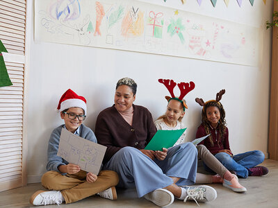 Cofanetto regalo Buon Natale, maestra! Un regalo unico tutto per te