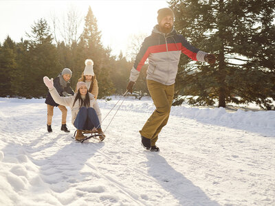 Coffret cadeau Joyeux Noël en Suisse : 2 nuitées pour toute la famille