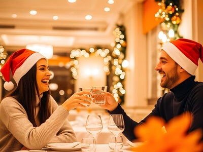 Cofanetto regalo Natale incantato in Svizzera: 1 notte con cena gourmet