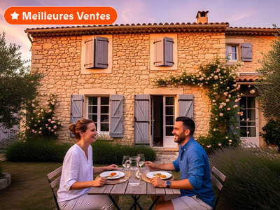 Coffret cadeau Escapade gourmande de 3 jours avec 2 dîners