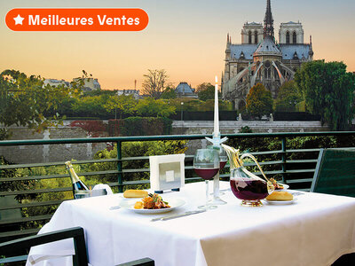 Coffret cadeau Dîner romantique à Paris