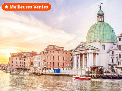 Coffret cadeau Escapade romantique de 3 jours à Venise