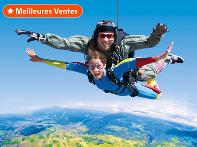 Coffret cadeau Saut en parachute en Europe