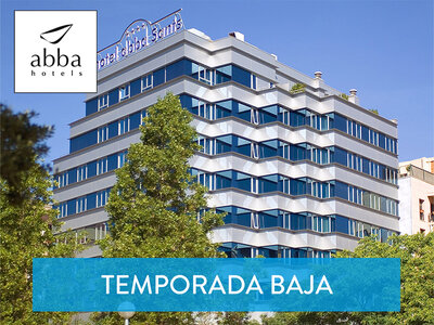 Caja regalo 1 noche con desayuno en Abba Sants Hotel 4* SUP