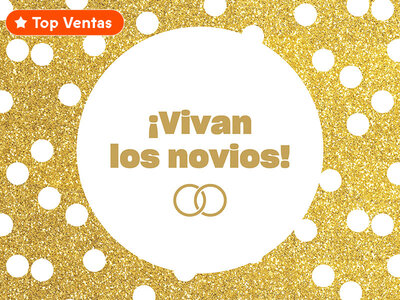 Caja regalo ¡Vivan los novios!