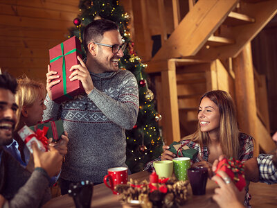 Coffret cadeau Magie de Noël : 1 ou 2 nuits avec dîner ou bien-être