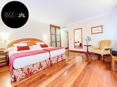 Caja regalo AZZ Peñafiel Las Claras 4*: 1 noche y circuito termal para 2 personas