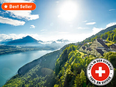 Geschenkbox Der Charme der Schweiz: 1 Übernachtung mit Frühstück und Wellness