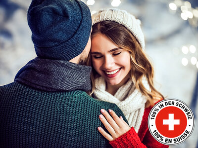 Cofanetto regalo Amore in Svizzera: romantico soggiorno, pausa gourmet, parentesi divertente o rilassante