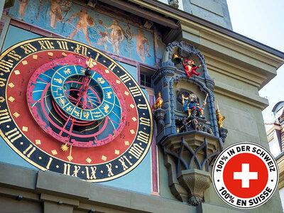 Geschenkbox Luxus im Kanton Bern: 1 Übernachtung in einem 4- oder 5-Sterne-Hotel mit Gourmet-Dinner